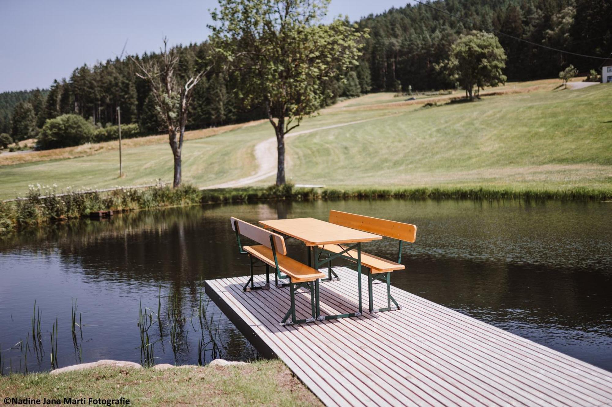 Ferienhaus Im Schwarzwald Am See "Backhaeusle" Villa Hornberg Luaran gambar