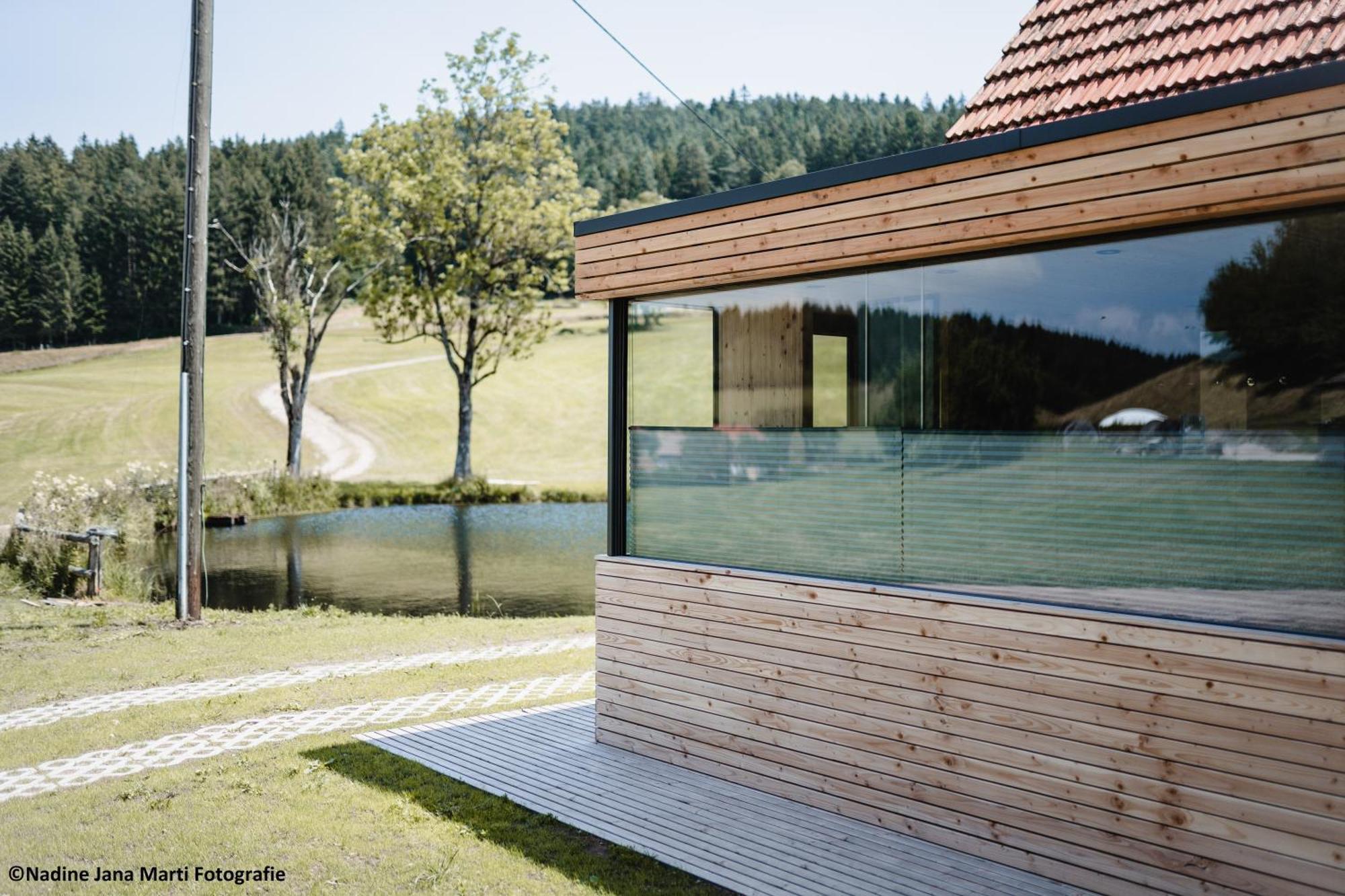 Ferienhaus Im Schwarzwald Am See "Backhaeusle" Villa Hornberg Luaran gambar