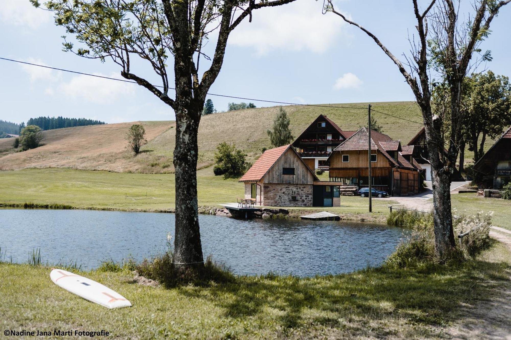 Ferienhaus Im Schwarzwald Am See "Backhaeusle" Villa Hornberg Luaran gambar